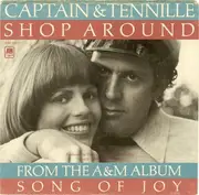 7inch Vinyl Single - Captain And Tennille - Shop Around