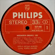 LP - Capella Antiqua München - Das Moosburger Graduale 1360 (Weihnachts-Cantiones ∙ Christmas Cantiones ∙ Cantiones De Noël) - +insert