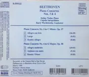CD - Capella Istropolitana , Barry Wordsworth , Stefan Vladar , Ludwig van Beethoven - Piano Concertos  Nos. 3 & 4