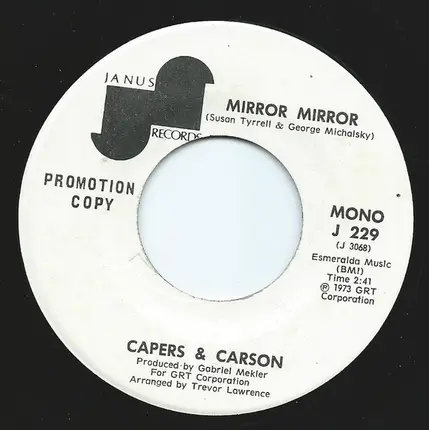 Capers & Carson - Mirror Mirror