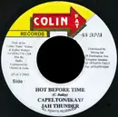 7inch Vinyl Single - Capleton / I Kay / Jah Thunder / Steely & Clevie - Hot Before Time / Version Roast Bread Fruit