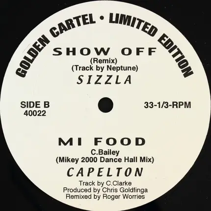 Capleton / Sizzla - Mi Food / Show Off