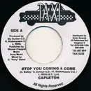 7inch Vinyl Single - Capleton - Stop You Coming & Come