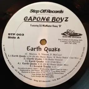 Capone Boyz Featuring DJ Mix Master Heavy 'B' - Earth Quake