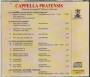 CD - Cappella Pratensis - Missus Est Gabriel Angelus