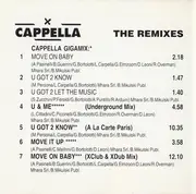 CD - Cappella - The Remixes