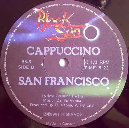 Cappuccino - Hell Dance With Me