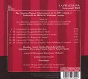 Double CD - Cristofano Malvezzi / Luca Marenzio a.o. - La Pellegrina Intermedii 1589 - Slipcase + Booklet