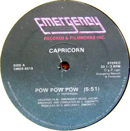 Capricorn - Pow Pow Pow / Maybe No