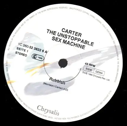 Carter The Unstoppable Sex Machine - Rubbish