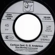 7inch Vinyl Single - Cartoon Feat. G.G. Anderson - Blue Monday