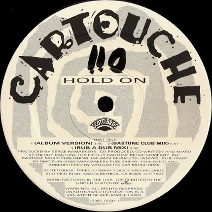 Cartouche - Hold On