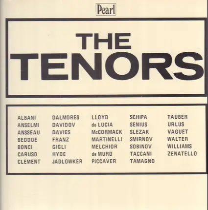 Caruso / de Muro / Davies / Tauber / a.o. - The Tenors