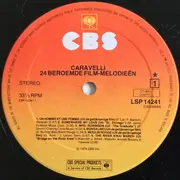 Double LP - Caravelli - 24 Beroemde Filmmelodieën