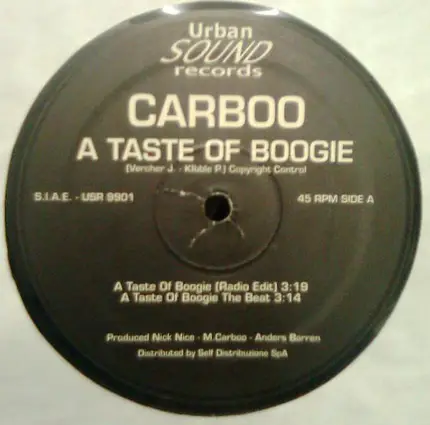 Carboo - A Taste of Boogie