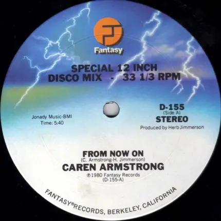 Caren Armstrong - From Now On