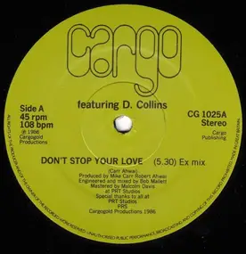 Cargo - Don't Stop Your Love