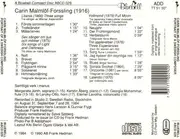 CD - Carin Malmlöf-Forssling , Margareta Jonth , Kerstin Åberg , Georgia Mohammar , Ib Lanzky-Otto , Ele - Carin Malmlöf-Forssling Swedish Composer