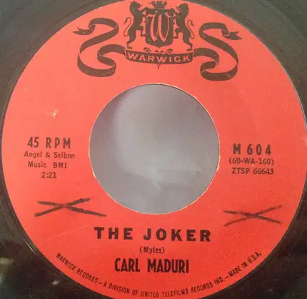 Carl Maduri - The Joker