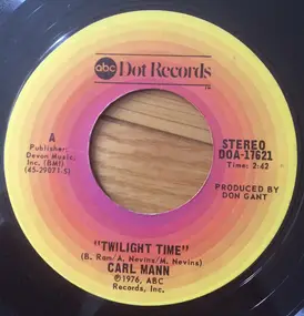 Carl Mann - Twilight Time / Belly-rubbin' Country Soul