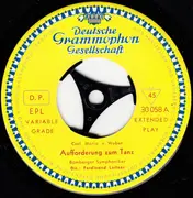 7inch Vinyl Single - Carl Maria von Weber - Bamberger Symphoniker , Ferdinand Leitner - Aufforderung Zum Tanz / Jubel-Ouvertüre