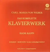 LP-Box - Carl Maria von Weber - Hans Kann - Das Komplette Klavierwerk - Booklet
