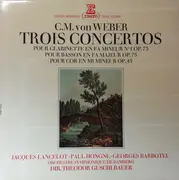LP - Weber - Trois Concertos - Gatefold Sleeve