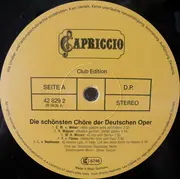 Double LP - Wagner / Mozart /Beethoven a.o. - Treulich Geführt  Die Schönsten Chöre Der Deutschen Oper