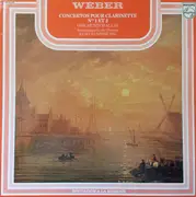 LP - Carl Maria von Weber , Oskar Michallik , Staatskapelle Dresden , Kurt Sanderling - Concertos Pour Clarinette N°1 & 2