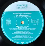 LP - Weber / Diabelli / Schubert / Clementi - Historische Tasteinstrumente