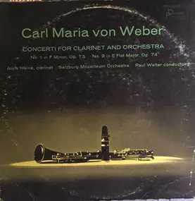 Weber - Clarinet Concertos Nos. 1 & 2