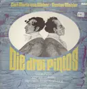 LP-Box - Carl Maria von Weber , Gustav Mahler / L. Popp , W.Hollweg , H.Prey. G. Bertini - Die Drei Pintos - Hardcover Box