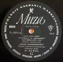 LP - Weber / Dukas / Gershwin - Overture From Opera 'Euryanthe'. L'Apprenti Sorcier. An American In Paris. - Mono