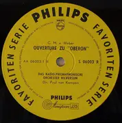 10'' - Weber - Ouvertüre Zu 'Oberon' / Ouvertüre Zu 'Der Freischütz'