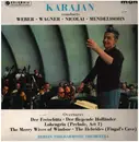 LP - Weber / Wagner / Mendelssohn a.o. (Karajan) - Overtures - Mono