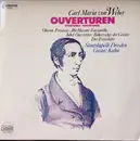 LP - Carl Maria Von Weber , Staatskapelle Dresden , Gustav Kuhn - Ouvertüren - DMM