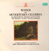 LP - Weber - Six Ouvertures Célèbres - Gatefold