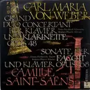 10'' - Carl Maria Von Weber / Camille Saint-Saëns - Grand Duo Concertant Für Klavier Und Klarinette Opus 48 / Sonate Für Fagott Und Klavier Opus 168 - Mono