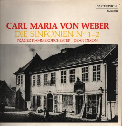 Carl Maria Von Weber - Die Sinfonien n.1-2