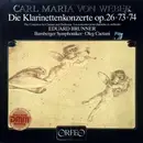 LP - Carl Maria von Weber - Die Klarinettenkonzerte