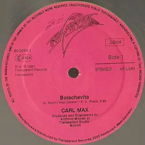 Carl Max - Bolschevita