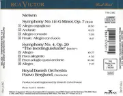 CD - Carl Nielsen - Paavo Berglund , Det Kongelige Kapel - Symphony No. 1 / Symphony No. 4 'The Inextinguishable'