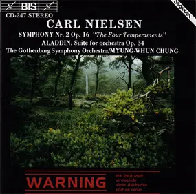 Carl Nielsen - Symphony Nr. 2 Op. 16 "The Four Temperaments" / Aladdin, Suite For Orchestra Op. 34