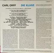 LP - Carl Orff - Elisabeth Schwarzkopf , Marcel Cordes , Paul Kuen , Hermann Prey , Benno Kusche , Gusta - Die Kluge