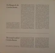 LP - Carl Orff - Gundula Janowitz · Gerhard Stolze · Dietrich Fischer-Dieskau / Chor Der Deutschen Oper - Carmina Burana - Gatefold
