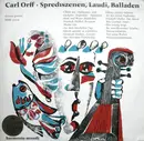 LP - Carl Orff / Gunild Keetman - Sprechszenen, Laudi, Balladen (Musica Poetica 10 - Orff Schulwerk) - + Booklet