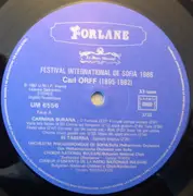 LP - Carl Orff , Sofia Philharmonic Orchestra , Georgi Robev - Carmina Burana, Festival International De Sofia 1986 - Still Sealed