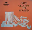 LP-Box - Carl Orff/ R. Kubelik, Chor und Sinfonie-Orchester des Bayerischen Rundfunks - Oedipus Der Tyrann - Booklet with lyrics, tulip rim, linen box