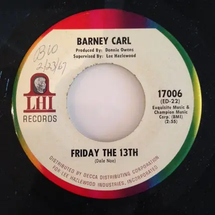 Carl Barney - Don't Stay Long (Memory)