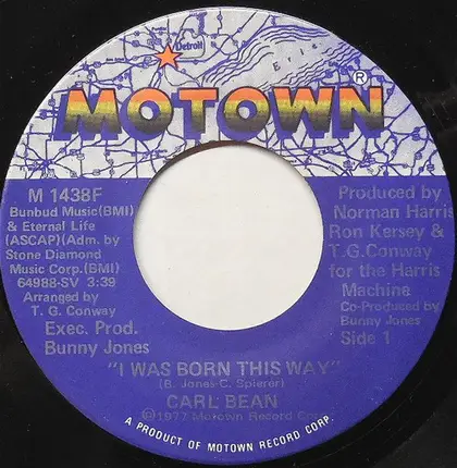 Carl Bean - I Was Born This Way